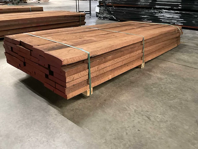 Thermo oak eiken planken 40 mm ca. 0,774 m³ - afbeelding 3 van  5