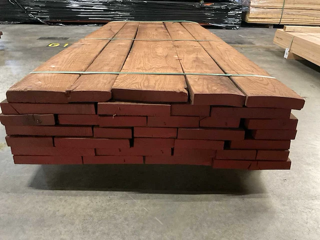 Thermo oak eiken planken 40 mm ca. 0,774 m³ - afbeelding 4 van  5