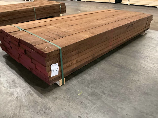 Thermo oak eiken planken 40 mm ca. 0,813 m³ - afbeelding 1 van  5