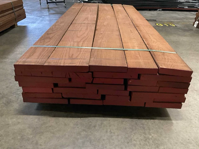 Thermo oak eiken planken 40 mm ca. 0,813 m³ - afbeelding 4 van  5