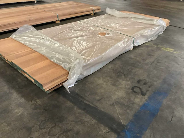 Thermo oak eiken verlijmde panelen 20x1000 mm (5x) - afbeelding 1 van  6