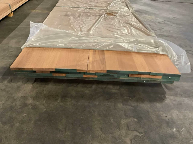 Thermo oak eiken verlijmde panelen 20x1000 mm (5x) - afbeelding 2 van  6