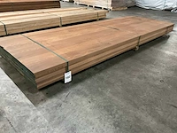 Thermo oak eiken verlijmde panelen 20x1000 mm (8x) - afbeelding 1 van  5