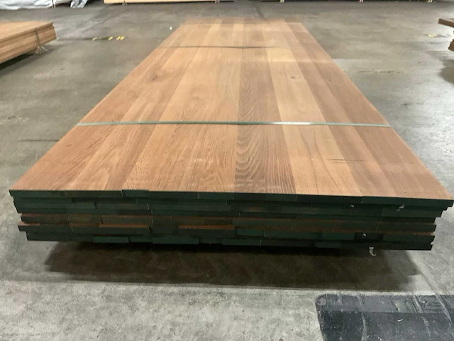 Thermo oak eiken verlijmde panelen 20x1000 mm (8x) - afbeelding 2 van  5