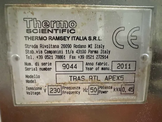 Thermo scientific - tras rtl apex5 - metaaldetector - 2011 - afbeelding 4 van  14