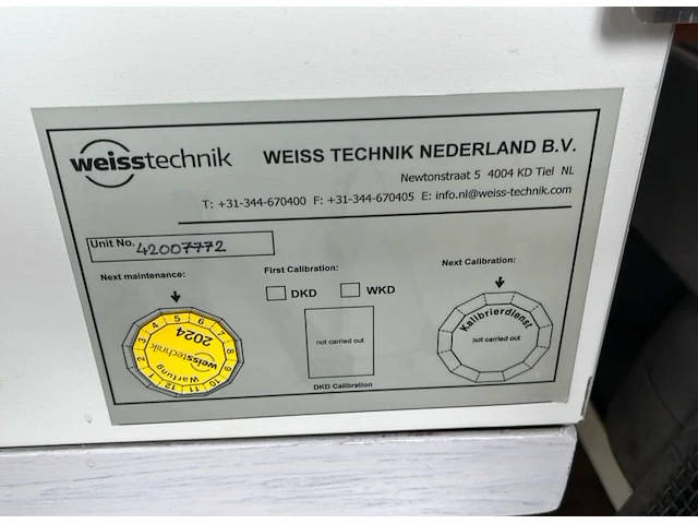 Thermo scientific heratherm oms180 laboratoriumoven - afbeelding 4 van  5