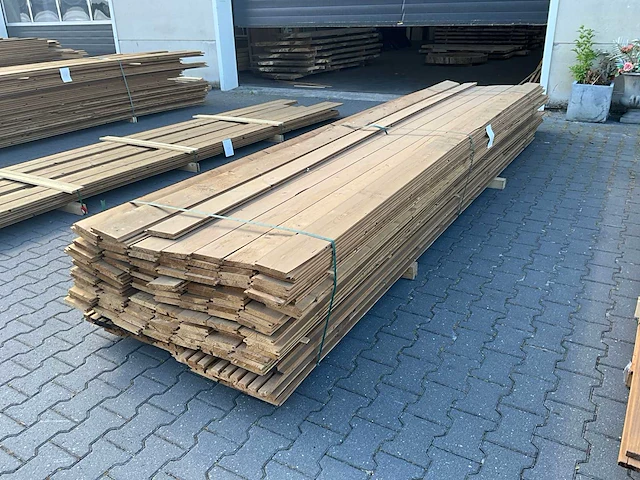Thermo vuren channelsiding (3000-4750x145x20mm) (100x) - afbeelding 1 van  7
