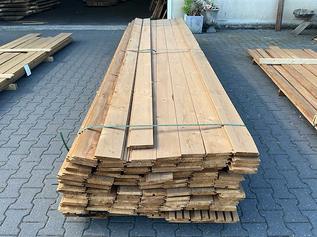 Thermo vuren channelsiding (3000-4750x145x20mm) (100x) - afbeelding 2 van  7