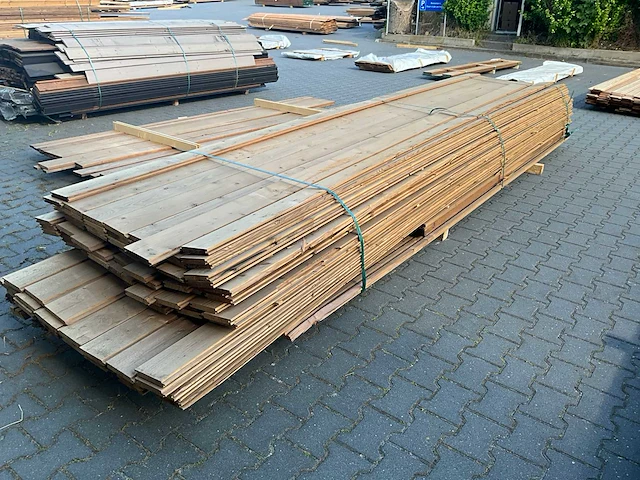 Thermo vuren channelsiding (3000-4750x145x20mm) (100x) - afbeelding 4 van  7