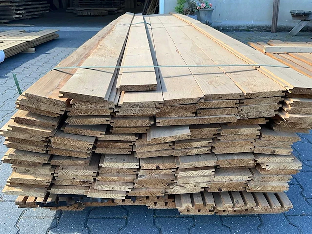 Thermo vuren channelsiding (3000-4750x145x20mm) (100x) - afbeelding 6 van  7