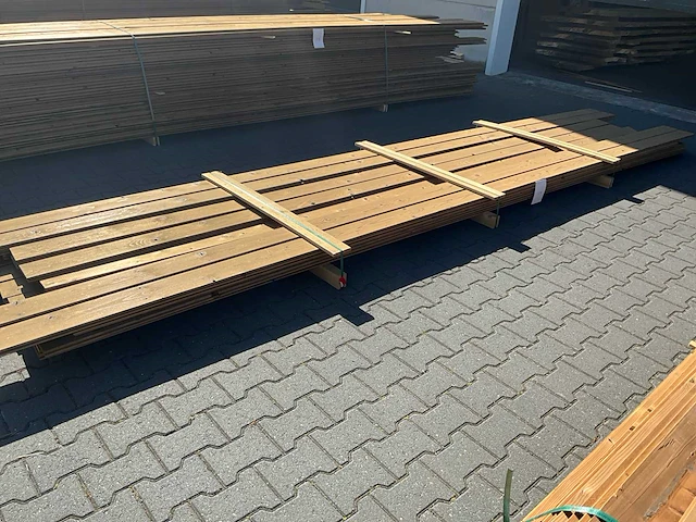Thermo vuren channelsiding (4500-5100x145x18mm) (38x) - afbeelding 2 van  4
