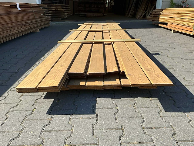 Thermo vuren channelsiding (4500-5100x145x18mm) (38x) - afbeelding 4 van  4