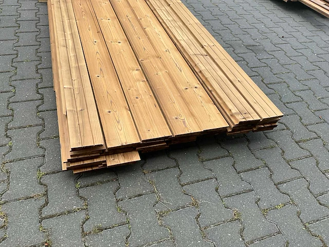 Thermo vuren + frake geborsteld zweeds rabat (28x) - afbeelding 2 van  4
