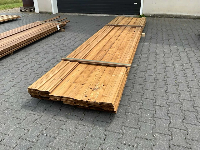 Thermo vuren + frake geborsteld zweeds rabat (28x) - afbeelding 3 van  4