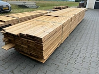 Thermo vuren geborstelde planken (3000-5400x170x18mm) (ca 200x) - afbeelding 3 van  5