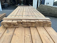 Thermo vuren partij diverse gevelbekleding (ca 100m2) - afbeelding 5 van  8