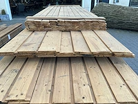 Thermo vuren partij diverse gevelbekleding (ca 100m2) - afbeelding 6 van  8