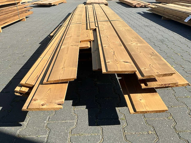 Thermo vuren partij diverse gevelbekleding - afbeelding 4 van  5