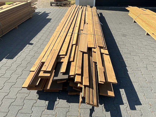 Thermo vuren partij diverse gevelbekleding - afbeelding 2 van  6