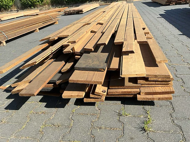 Thermo vuren partij diverse gevelbekleding - afbeelding 5 van  6