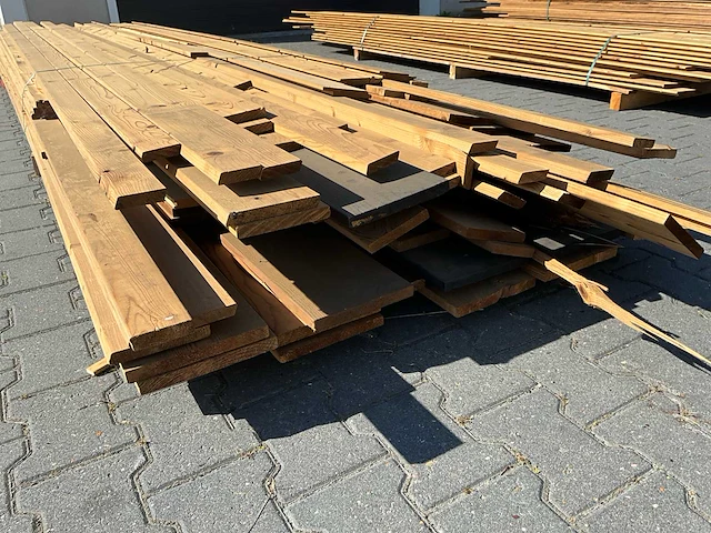 Thermo vuren partij diverse gevelbekleding - afbeelding 6 van  6