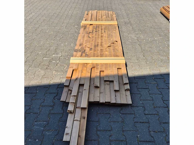 Thermo vuren plank (1000-4300x70x18mm) (39x) - afbeelding 4 van  4