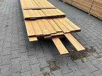 Thermo vuren plank partij (3200-5700x135x18mm) (120x) - afbeelding 3 van  3