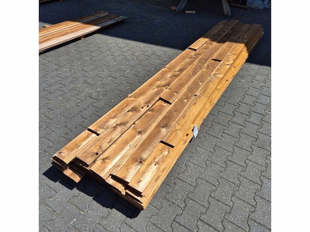 Thermo vuren rabatdelen (1000-3900x140x20mm) (40x) - afbeelding 1 van  3