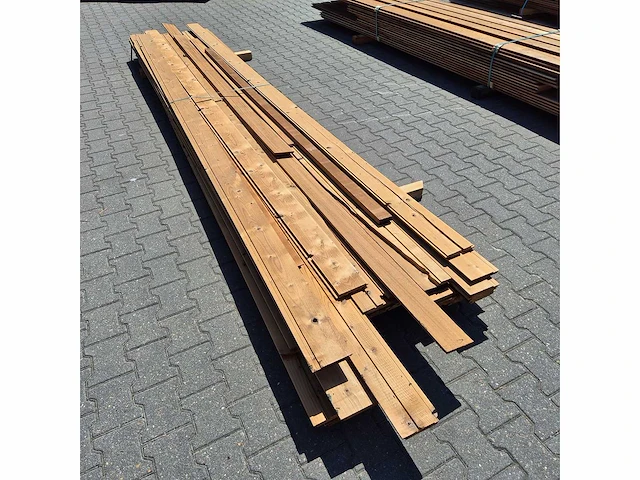 Thermo vuren rabatdelen (4800x140x18mm) (17x) - afbeelding 1 van  5