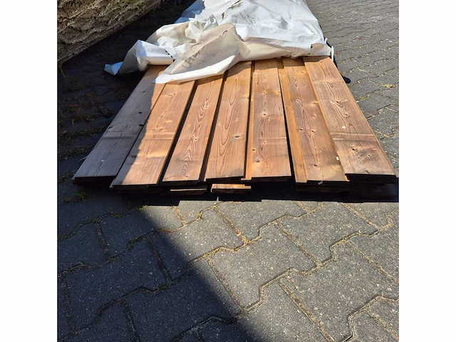 Thermo vuren rabatdelen (4800x140x18mm) (17x) - afbeelding 1 van  5