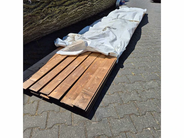 Thermo vuren rabatdelen (4800x140x18mm) (17x) - afbeelding 4 van  5