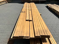 Thermo vuren rest partij gevelbekleding - afbeelding 4 van  5
