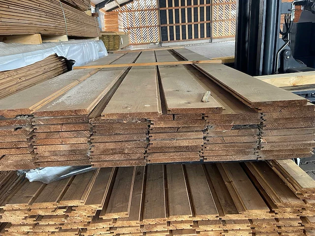 Thermo vuren veer en groef 3900x178x19mm (55x) - afbeelding 3 van  3