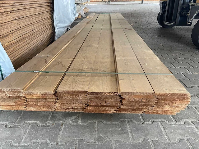 Thermo vuren veer en groef 5100x178x19mm (51x) - afbeelding 3 van  3