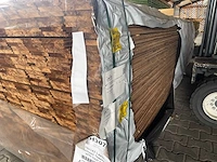 Thermo vuren wisselsponning/halfhoutsrabat 4800x134x19mm (295x) - afbeelding 2 van  3