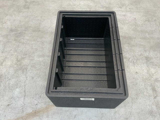 Thermobox zwart 600x400x350mm (87x) - afbeelding 2 van  11