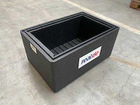 Thermobox zwart 600x400x350mm (87x) - afbeelding 1 van  11