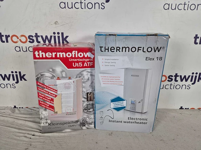 Thermoflow instantaneous water heater | thermoflow ut5 warmwatertank - afbeelding 2 van  2