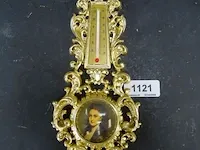 Thermometer en portret in lijst - afbeelding 1 van  5