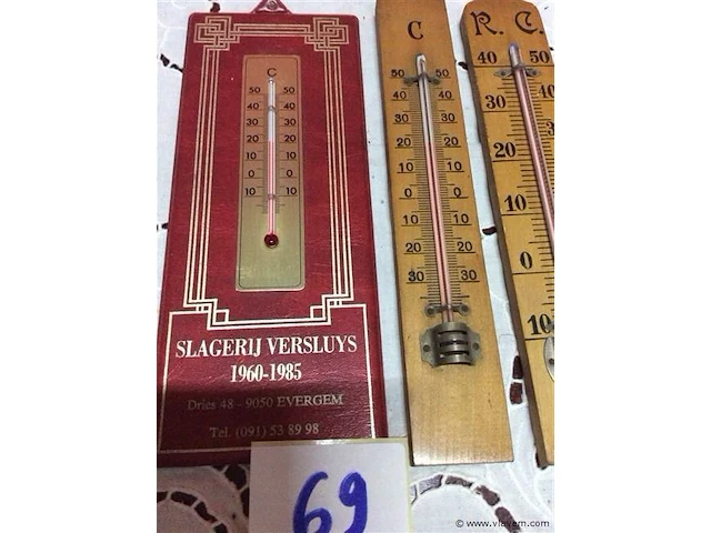Thermometers 3stuks - afbeelding 2 van  2