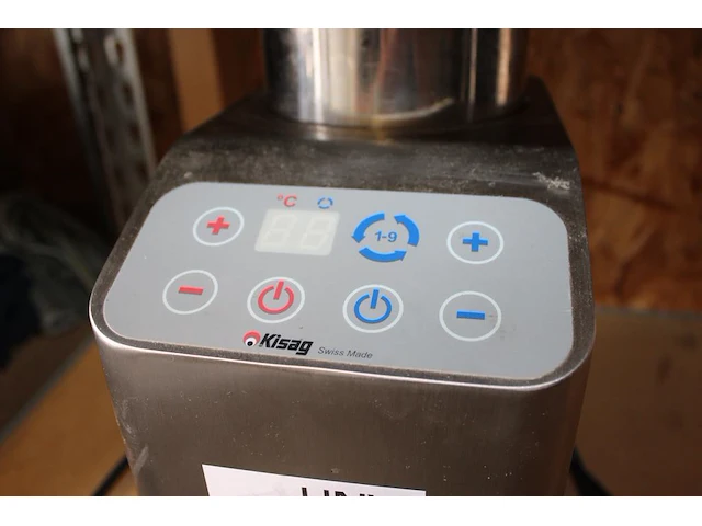 Thermomixer kisag 8230. let op! deksel ontbreekt. - afbeelding 2 van  2