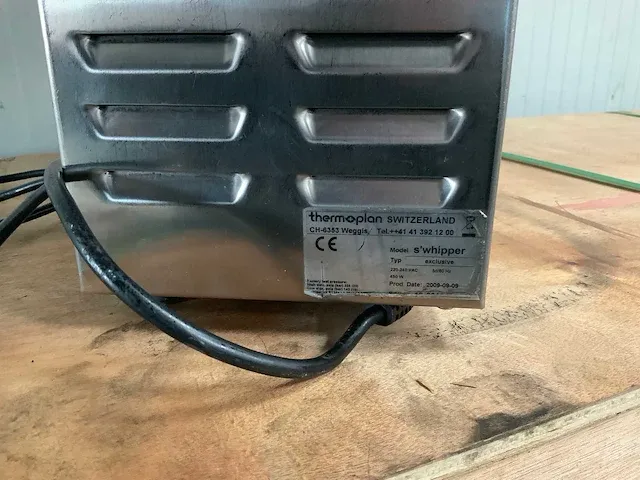 Thermoplan s’whipper exclusive slagroommachine - afbeelding 6 van  6