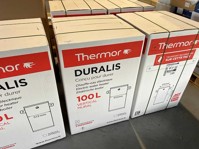 Thermor - duralis 100l vertical - elektrische boiler - afbeelding 1 van  2