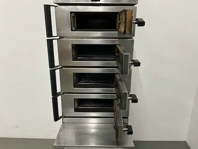 Thermorossi estro pro 4+ grill oven - afbeelding 4 van  13
