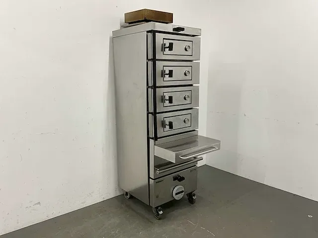 Thermorossi estro pro 4+ grill oven - afbeelding 8 van  13