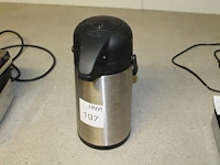 Thermoskan met tapfunctie. - afbeelding 1 van  2