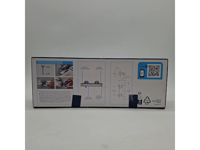 Thermostaat kraan grohe, precision joy shower thermostat - afbeelding 2 van  4