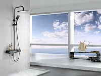 Thermostatisch opbouw regendoucheset - digitaal display - ledava - afbeelding 7 van  7