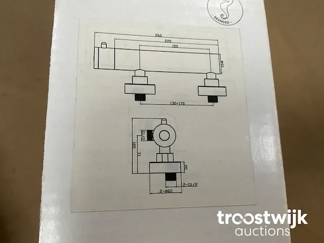 Thermostatische douchemengkraan - afbeelding 4 van  4