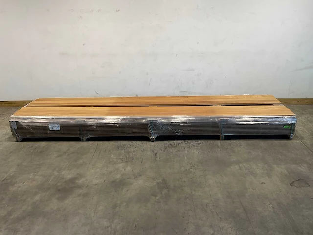 Thermowood ayous rib3 gevelbekleding 420x14,5x2,2 cm (15x) - afbeelding 1 van  6